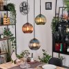 Koyoto Lampa wisząca Czarny, 3-punktowe