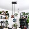 Koyoto Lampa wisząca Czarny, 3-punktowe