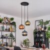 Koyoto Lampa wisząca Czarny, 3-punktowe