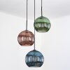Koyoto Lampa wisząca Czarny, 3-punktowe