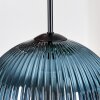 Koyoto lampa wisząca, kula świetlna, lampa wisząca czarny, 3-punktowe