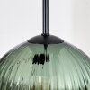 Koyoto Lampa wisząca, Kula świetlna, Lampa wisząca Czarny, 3-punktowe