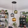 Koyoto Lampa wisząca Czarny, 3-punktowe