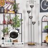 Gastor Lampa stojąca Ciemne drewno, Czarny, 4-punktowe