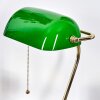 Tremoceira lampka bankierska, Lampa biurkowa, Lampa stołowa Mosiądz, 1-punktowy