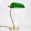 Tremoceira lampka bankierska, Lampa biurkowa, Lampa stołowa Mosiądz, 1-punktowy