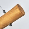 Seegaard Lampa Wisząca Jasne drewno, Czarny, 4-punktowe
