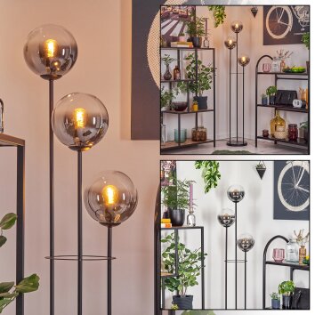 Gastor Lampa stojąca 30 cm Czarny, 3-punktowe