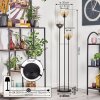 Koyoto Lampa stojąca 30 cm Czarny, 3-punktowe