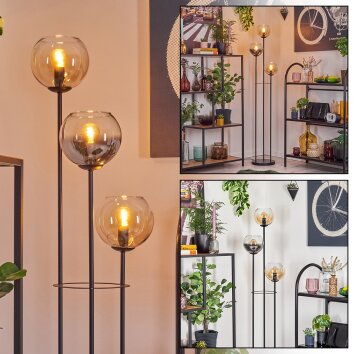 Koyoto Lampa stojąca 30 cm Czarny, 3-punktowe