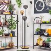 Gastor Lampa stojąca 30 cm Ciemne drewno, Czarny, 4-punktowe