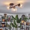 Chehalis Lampa sufitowa, Kula świetlna Przezroczysty, 3-punktowe