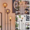 Gastor Lampa stojąca 30 cm Czarny, 3-punktowe