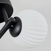 Chehalis lampa sufitowa, kula świetlna biały, 3-punktowe
