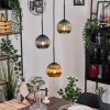 Koyoto Lampa wisząca, Kula świetlna, Lampa wisząca, Lampa wiszącego klastra Czarny, 3-punktowe