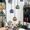 Koyoto Lampa wisząca, Kula świetlna, Lampa wisząca, Lampa wiszącego klastra Czarny, 3-punktowe