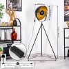 Saturn Lampa stojąca Czarny, 1-punktowy