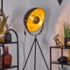 Saturn Lampa stojąca Czarny, 1-punktowy