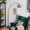 Baloca lampa stojąca, lampa podłogowa łukowa czarny, 1-punktowy