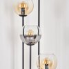 Koyoto Lampa stojąca 30 cm Ciemne drewno, Czarny, 4-punktowe