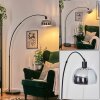 Baloca lampa stojąca, lampa podłogowa łukowa czarny, 1-punktowy