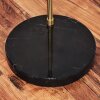 Baloca lampa stojąca, lampa podłogowa łukowa mosiądz, czarny, 1-punktowy