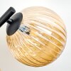 Chehalis Lampa sufitowa, Kula świetlna W kolorze bursztynu, 3-punktowe