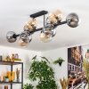 Gastor Lampa sufitowa, Kula świetlna W kolorze bursztynu, Przezroczysty, Przydymiony, 10-punktowe