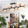 Gastor Lampa sufitowa, Kula świetlna W kolorze bursztynu, Przezroczysty, 10-punktowe
