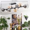 Gastor lampa sufitowa, kula świetlna bursztynowy, przezroczysty, przydymiony, 10-punktowe