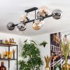 Gastor lampa sufitowa, kula świetlna bursztynowy, przezroczysty, przydymiony, 10-punktowe