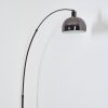 Baloca Lampa stojąca Chrom, Czarny, 1-punktowy