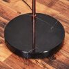 Baloca lampa stojąca, lampa podłogowa łukowa miedziany, czarny, 1-punktowy