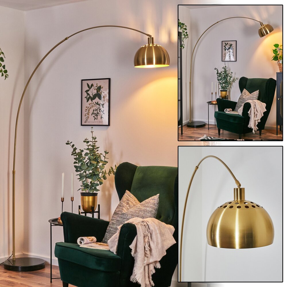 Baloca Lampa stojąca Złoty, Czarny, 1-punktowy main product photo