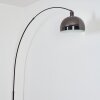 Baloca Lampa stojąca Chrom, Czarny, 1-punktowy