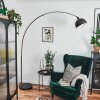 Baloca Lampa stojąca Chrom, Czarny, 1-punktowy