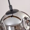 Ripoll Lampa wisząca, Kula świetlna, Lampa wisząca Ecru, Czarny, 3-punktowe