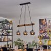 Ripoll Lampa wisząca, Kula świetlna, Lampa wisząca Ecru, Czarny, 3-punktowe