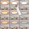 Nogueria Lampa sufitowa, Panel LED Biały, 1-punktowy, Zdalne sterowanie