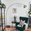 Baloca Lampa stojąca Chrom, Czarny, 1-punktowy