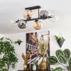 Gastor Lampa sufitowa, Kula świetlna W kolorze bursztynu, Przezroczysty, Przydymiony, 6-punktowe
