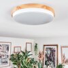 Hiral lampa sufitowa, panel LED kolory naturalne, biały, 1-punktowy