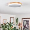 Hiral lampa sufitowa, panel LED kolory naturalne, biały, 1-punktowy