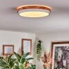 Hiral lampa sufitowa, panel LED kolory naturalne, biały, 1-punktowy