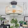 Boza lampa sufitowa bursztynowy, przezroczysty, 1-punktowy
