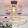 Boza Lampa sufitowa W kolorze bursztynu, Przezroczysty, 1-punktowy
