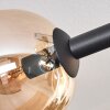 Gastor lampa sufitowa, kula świetlna bursztynowy, przezroczysty, 8-punktowe