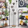 Gastor Lampa stojąca 30 cm Ciemne drewno, Czarny, 4-punktowe