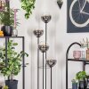 Gastor Lampa stojąca 30 cm Ciemne drewno, Czarny, 4-punktowe