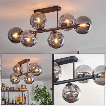 Gastor Lampa sufitowa, Kula świetlna Przydymiony, 6-punktowe